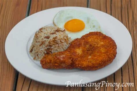Crusted Pork Chop with Adobo Rice Recipe .